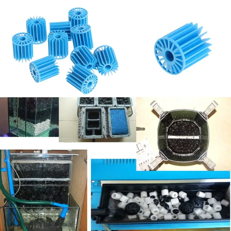 10pcs Aquarium Filter Ball Biochemistry Bacteria Water Cleaning Fish