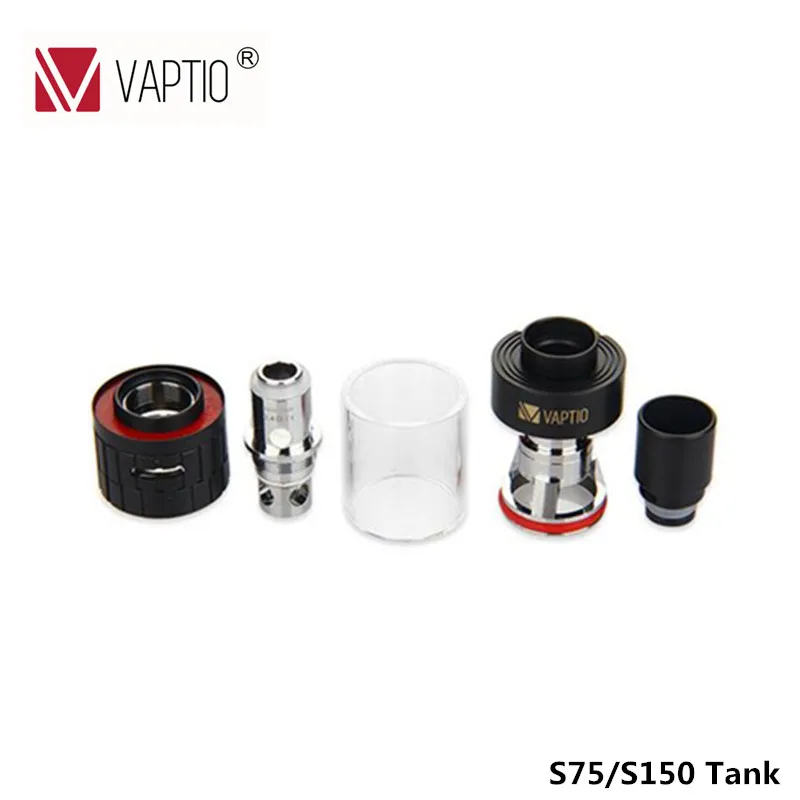 Vaptio бак распылитель S75 S150 танк с 3 0 мл емкость Стекло трубка 0.4ohm УВД катушки голову