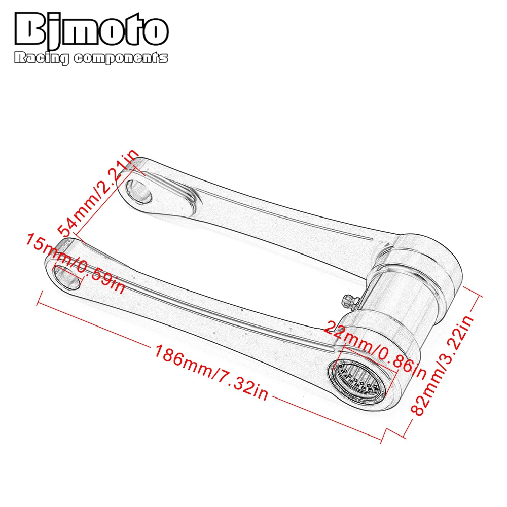 BJMOTO ЧПУ алюминиевая цепь слайдер руководство маятник задний опускание для Kawasaki KX KLXR KLX