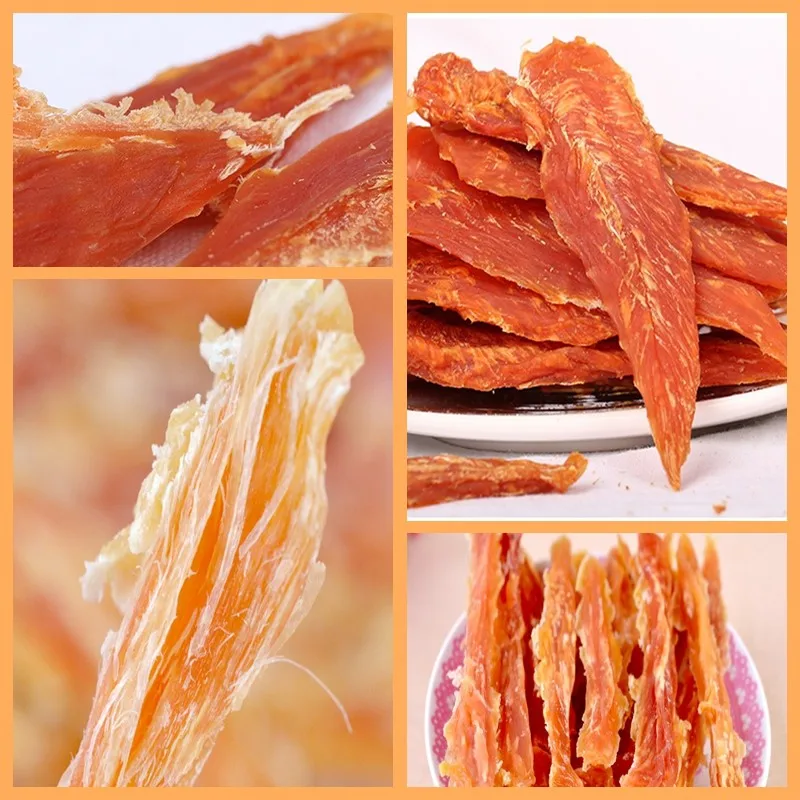 de estimação lanche de frango peito de frango seco frete grátis