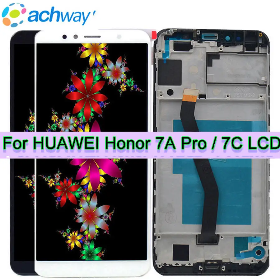 

New Original LCD HUAWEI Honor 7A Pro LCD Enjoy 8E Y6 2018 Display Touch Screen Digitizer Assembly Huawei Honor 7C LCD ATU-L11