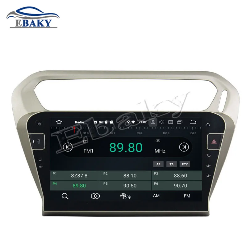 Discount NaviTopia 10.1inch 4GB RAM 64GB ROM Octa Core Android 8.0 Car DVD Radio For Peugeot 301 2013 2014 2015 2016 GPS/WIFI/bluetooth 15