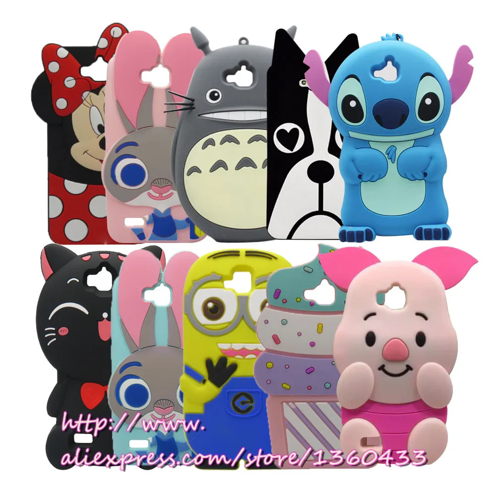 

Minnie Case For Huawei Honor 4C Pro / Enjoy 5/ Y6 Pro 5.0" Case 3D Cartoon Stitch Cat Rabbit Dog Cover For Huawei 4C pro Case