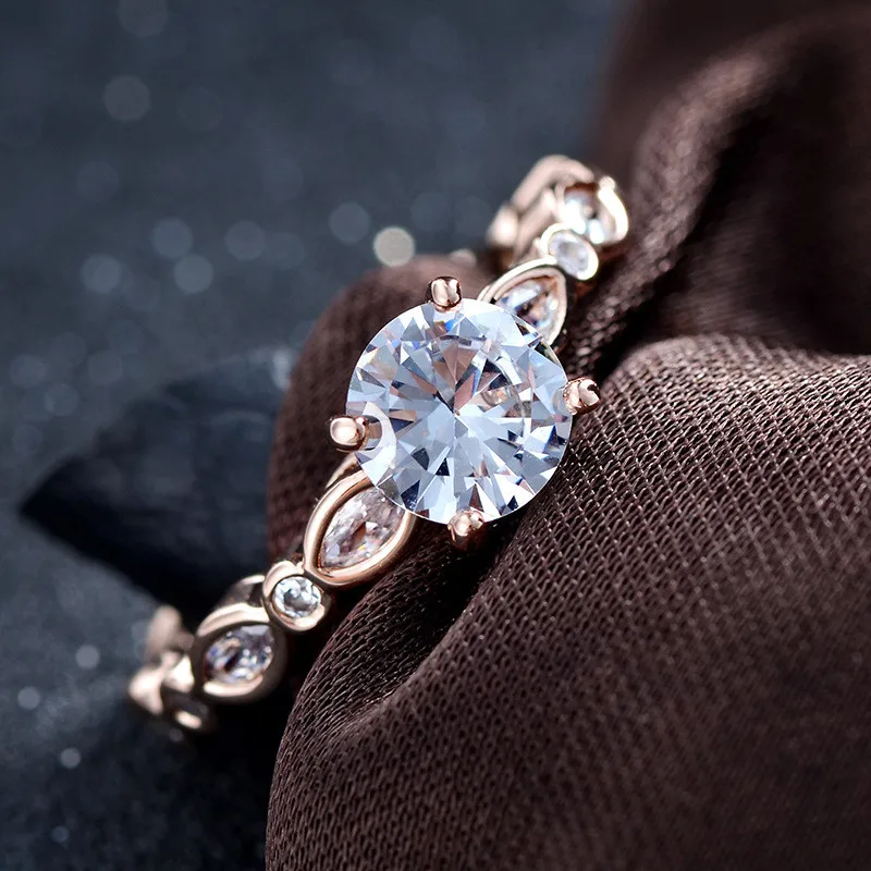 austrian crystal engagement rings