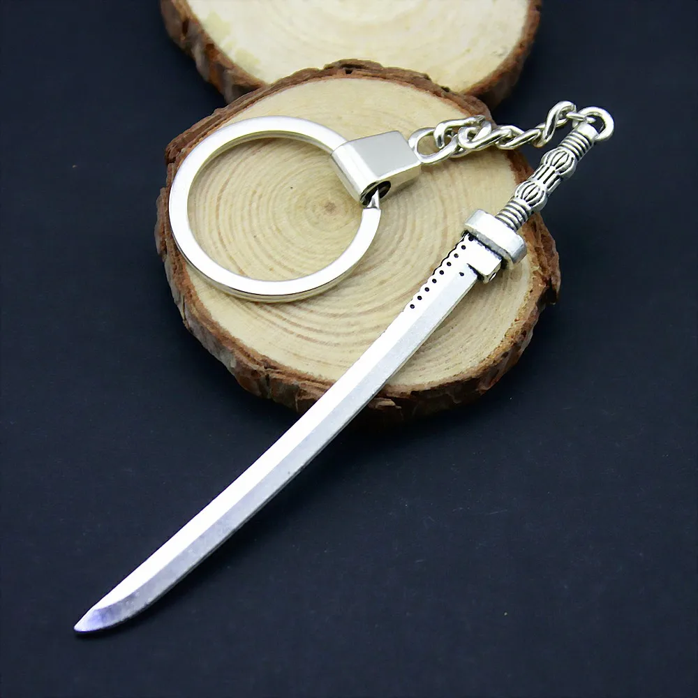 

Home Decor Metal Crafts Party Favors Katana Pendants DIY Car Key Ring Holder Souvenir For Gift