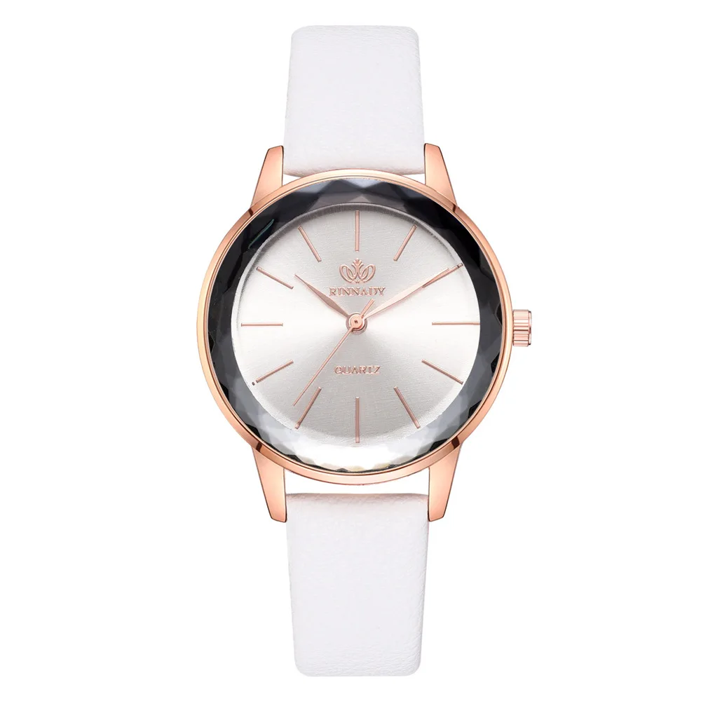 

Korean Fashion Business Women Watch Hot Sale Quality PU Leather Fashion Watch Spot Wholesale Women Watches Gifts for Women