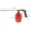 Red Pot Type Pneumatic Spray Gun with 6mm Nozzle Caliber and Aluminum Pot for Furniture / Factory Facilities ► Photo 3/6