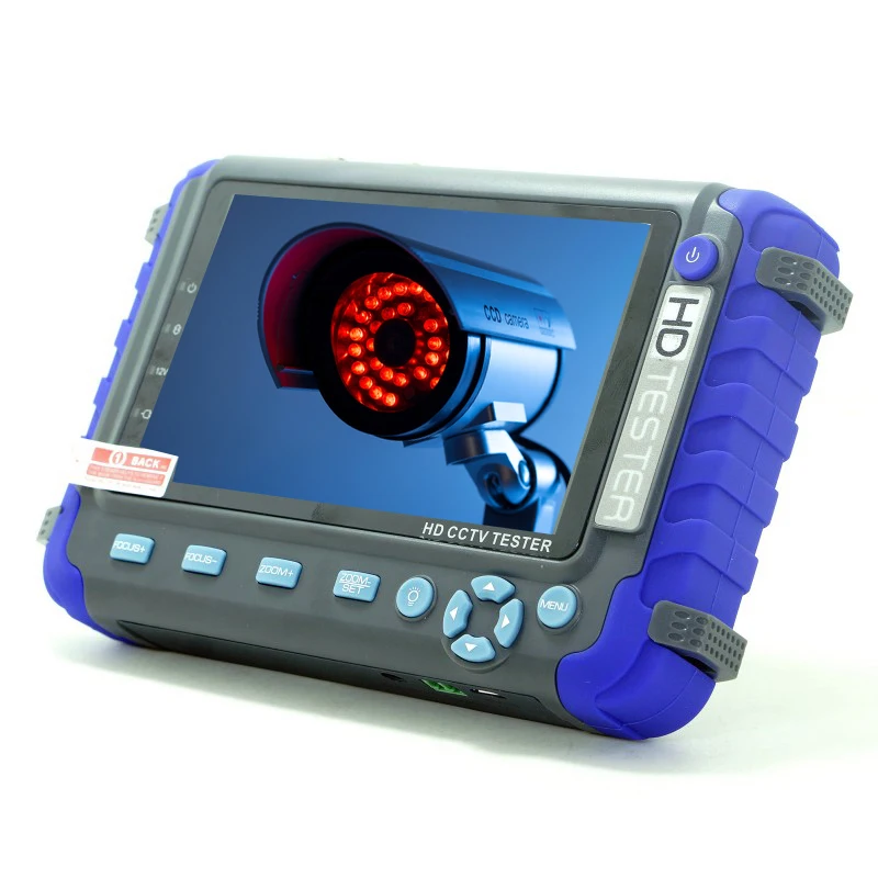 Ferramenta de Testes Cctv Câmera Monitor Profissional 5 Polegada Display 8mp Ahd Tvi Cvi Cvbs Tester Ptz Iv8c 9 de testes 5 Polegada display 8mp ahd