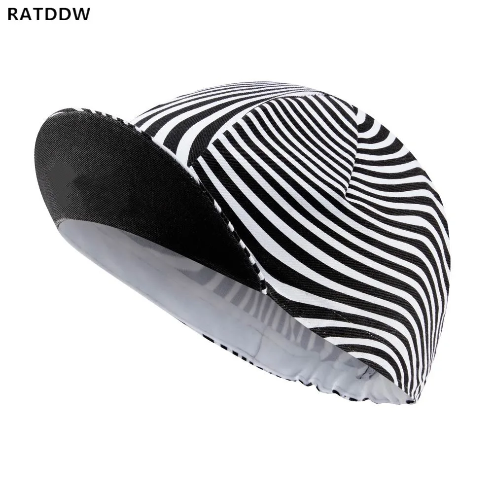 Zebra Pattern Cycling Caps Hat MTB Mountain Road Bike Helmet Cap Anti