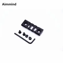 Тактический охотничий легкий " 3 Слот Keymod Rail aluminum Keymod Scope Mount 56 мм Picatinny Weaver Rail страйкбол Ружейная стрельба