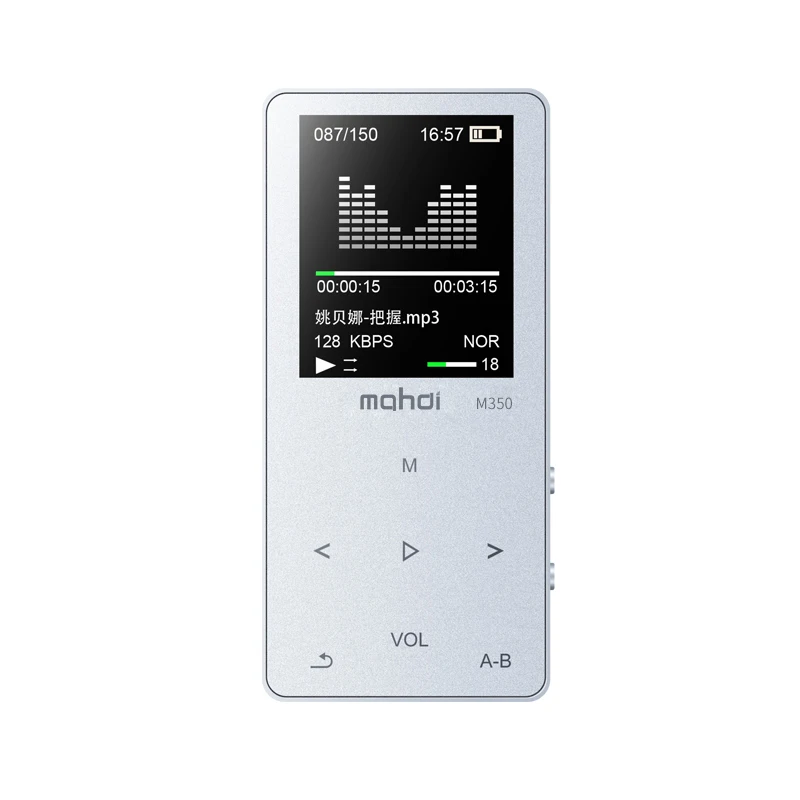 MAHDI 8G металлический MP3 музыкальный плеер встроенный динамик портативный цифровой