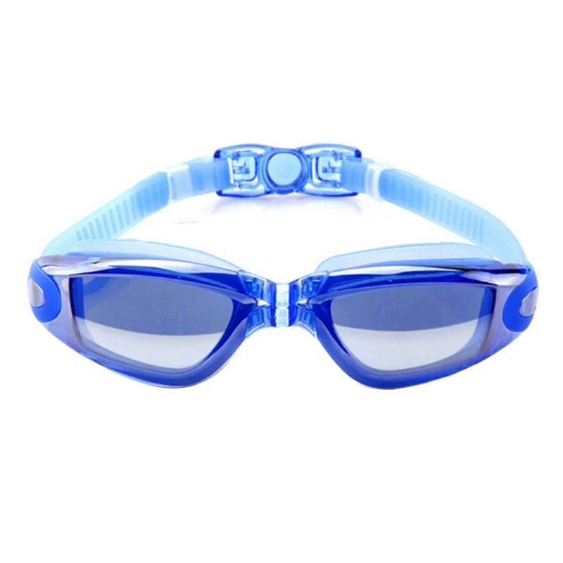 

Women Men Swimming Eyewear Electroplated Plating Lens Anti-UV Waterproof Anti-fog Glasses Adult Googles