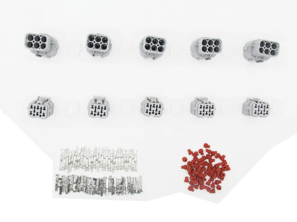 5 Sets KET SWP 1.8 Series 6 Pin MG610335MG640337 Female And Male Way Waterproof Electrical Wire Connector Plug Auto Connector (4)
