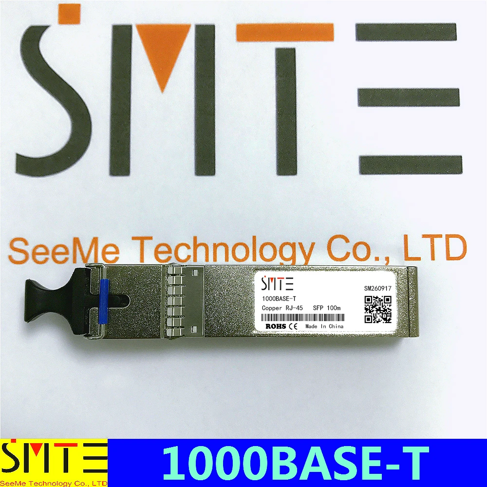 Совместимость с Arista сетей sfp-1g-t 1000base-t Медь RJ-45 100 м модуль трансивера SFP