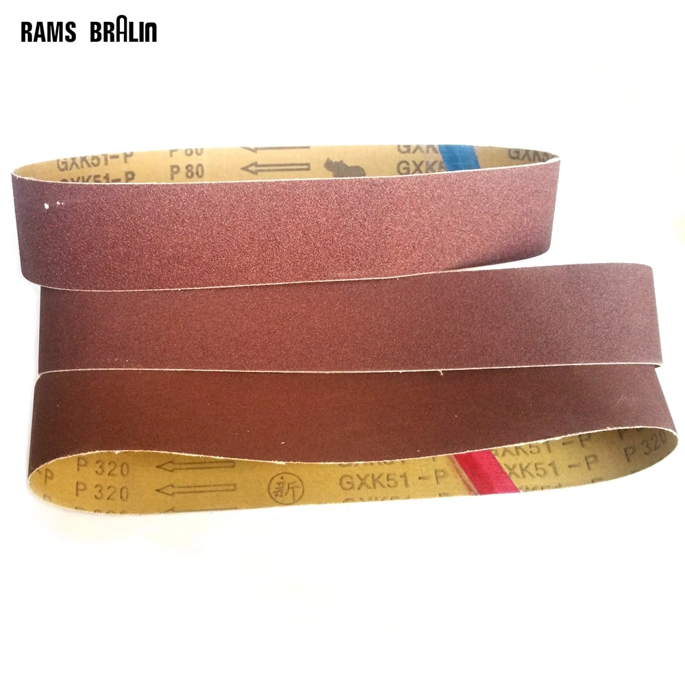 Buy 20 pieces 686*50mm Abrasive Sanding Belts 2"*27