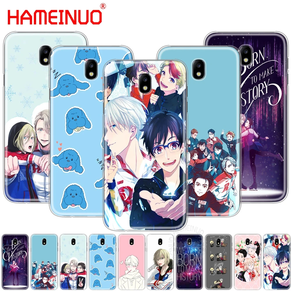 

HAMEINUO yuri on ice history maker cover phone case for Samsung Galaxy J3 J5 J7 2017 J527 J727 J327 J330 J530 J730 PRO