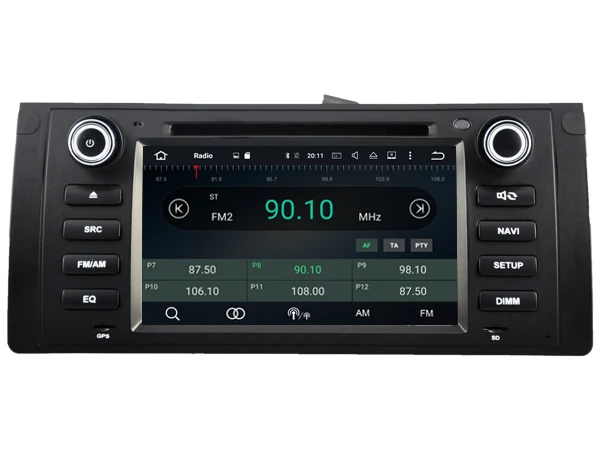 Best Ips screen Android 8.0 Car Dvd Navi Player FOR BMW E39 (1995-2003)/M5 (1995-2003) gps auto stereo audio multimedia 2