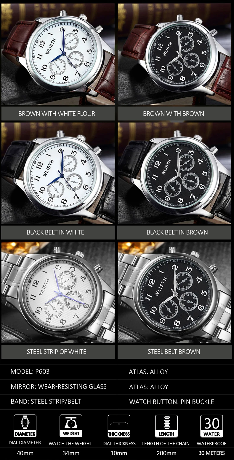 Новые мужские часы, стильные мужские спортивные часы водонепроницаемые все стальные кварцевые мужские часы Rolex_watch