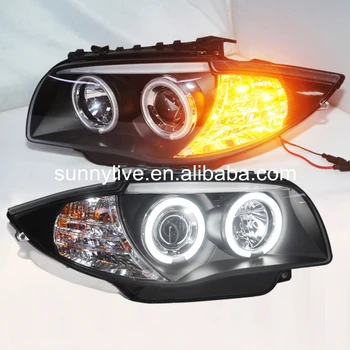 

2006 to 2011 year For BMW E87 CCFL Angel Eyes Headlights Front Lights SN