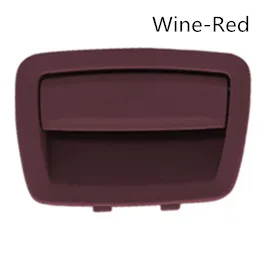 Подсветки перчаточного ящика Ручка переключателя для BMW 5 серия f10 f11 7 серия F01 F02 автомобиля ручки для межкомнатных дверей пассажирских для хранения всякой всячины багажник - Цвет: Wine-Red