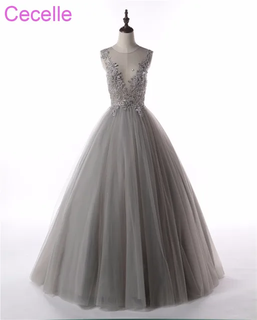 Sleeveless Sequin Prom Dress