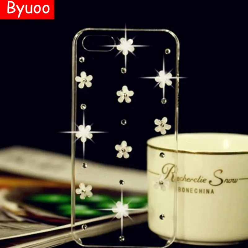 

Fashion 3D Bling luxury crystal Diamond case for Iphone 4 4s phone cover For iphone XS Max X 5 5s SE XR 5C flower Cryst case