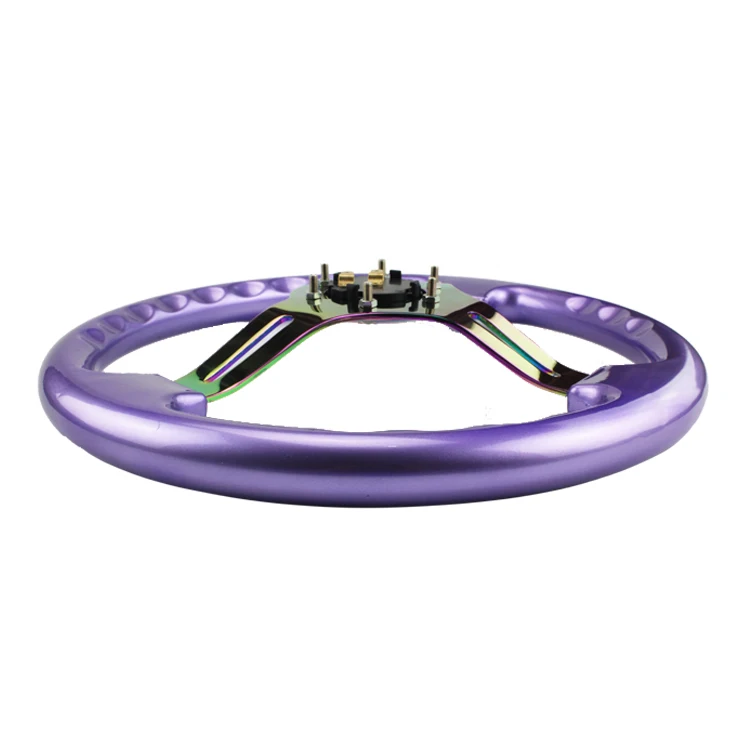 Neo Chrome nuevo 350mm 14 pulgadas volante ABS volante Neo Chrome nuevo 350mm 14 pulgadas volante ABS volante