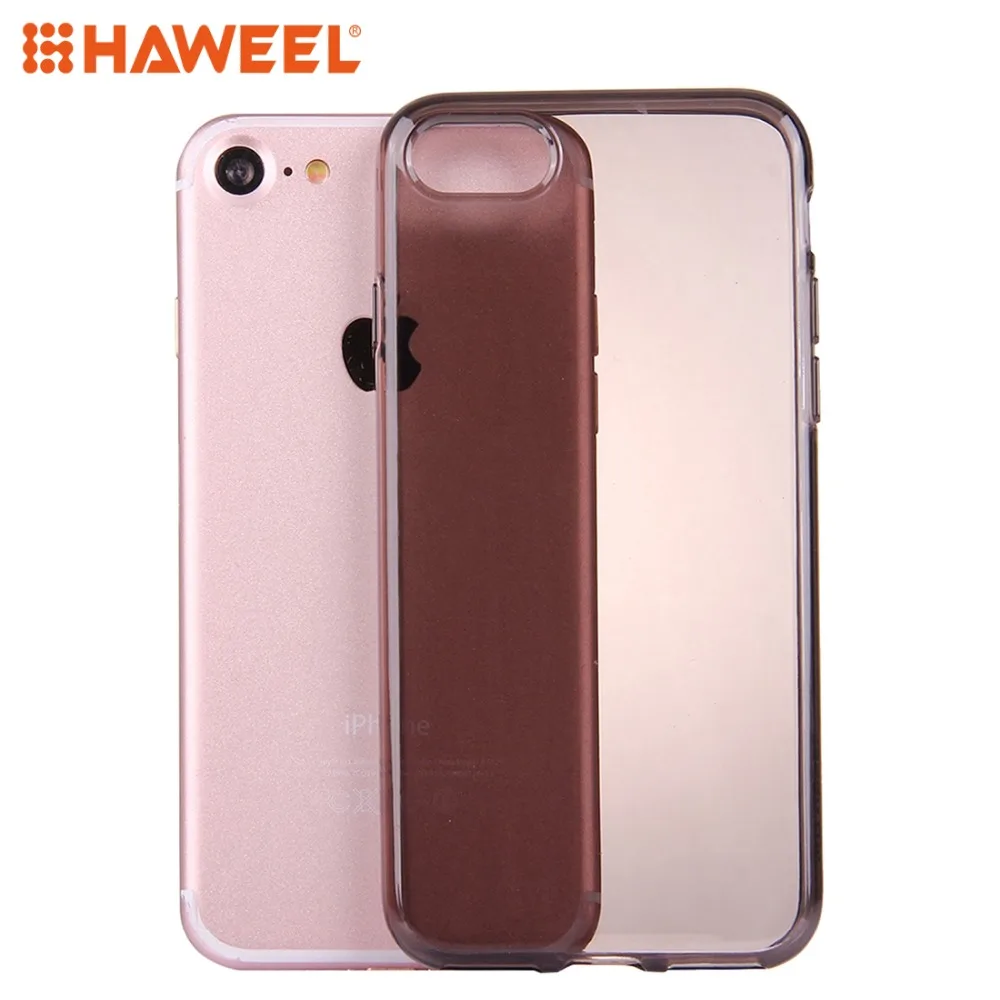 

HAWEEL TPU Protective Case For iPhone 8 Soft Semitransparent Anti-slip Anti-scratch Cover Case For iPhone 7