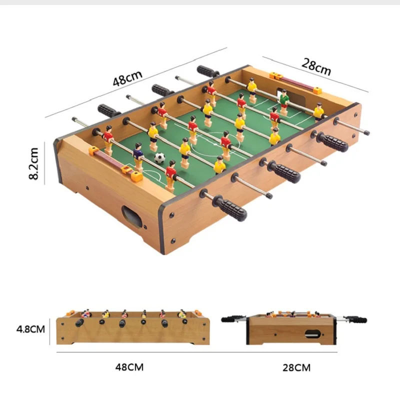 Горячая Распродажа, классические деревянные футбольные игрушки для детей и родителей, мини-футбол, настольный футбол 48*28*8,2 см