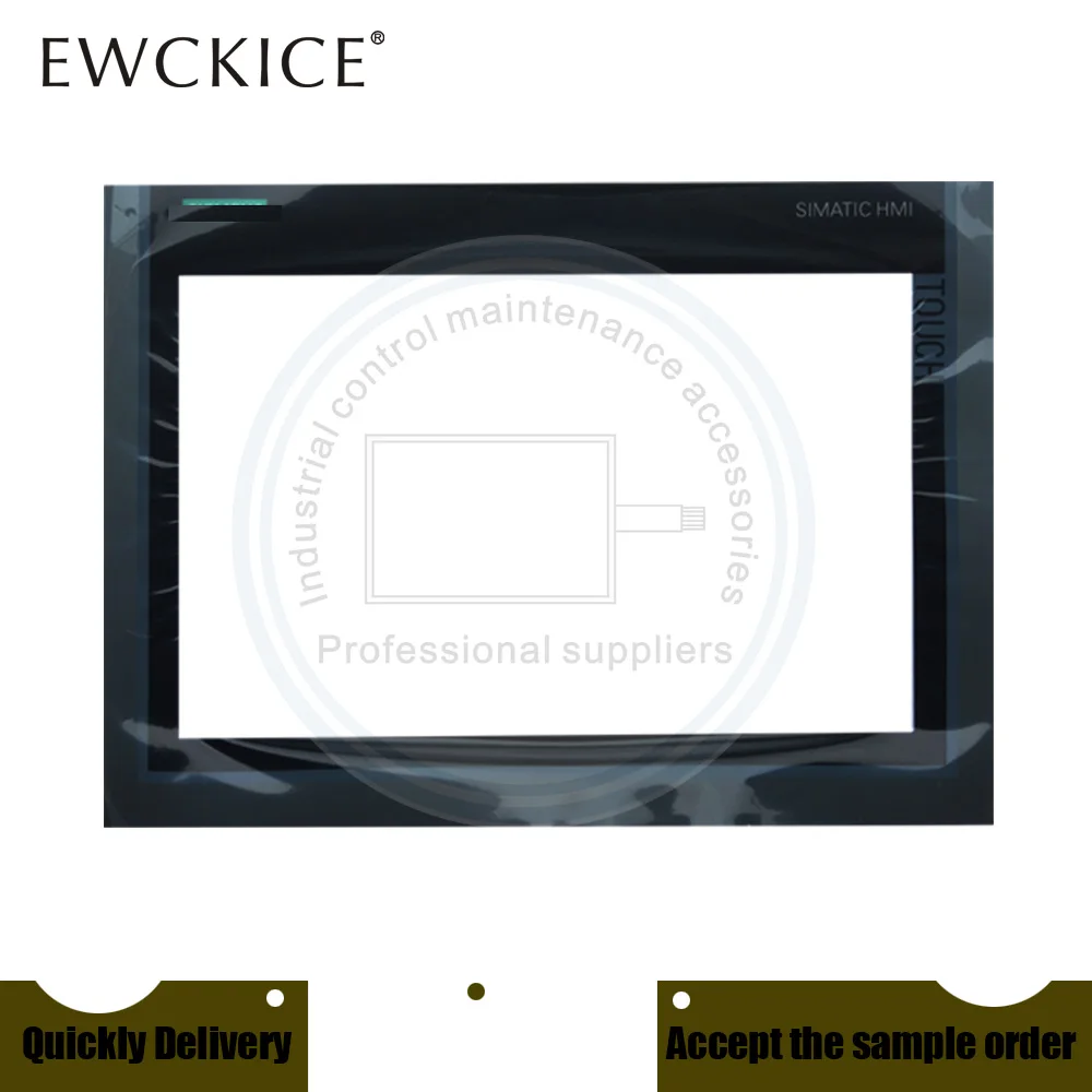 Новый TP1200 Comfort 6AV2 124 0MC01 0AX0 6AV2124 HMI PLC сенсорный экран и передняя этикетка Сенсорная
