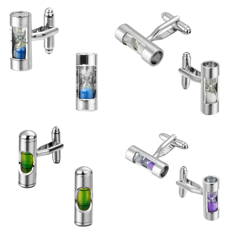 Современные модные мужские классические запонки с таймером|cufflinks designer|designer cufflinksf