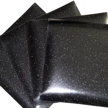 А4*8 шт) блестящий черный цвет Cuttable Pu Flex винил А4 Размер 2"* 39,37" теплопередача Винил для одежды футболки