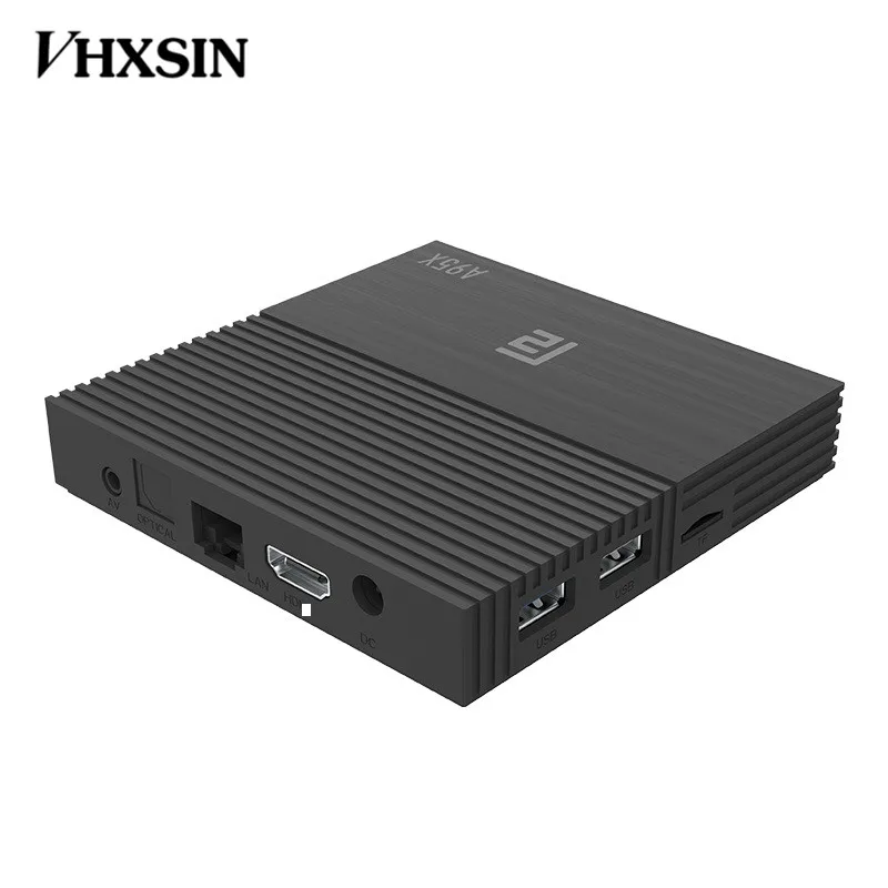 VHXSIN 20 шт./лот A95X F2 Android 9 0 медиаплеер 4K Поддержка 2 4G 5G двухдиапазонный WIFI RJ45 LAN USB 3 tv