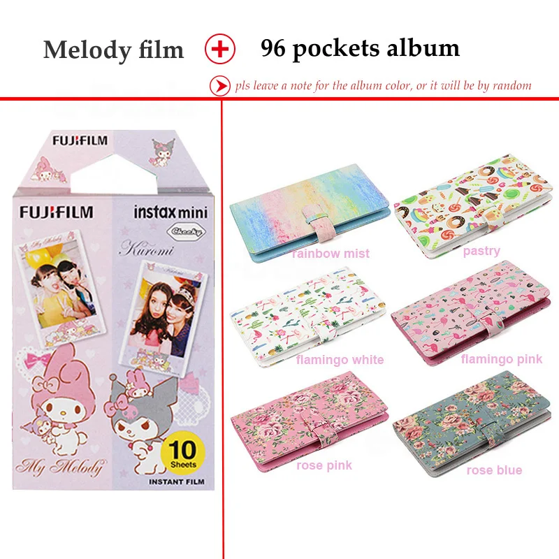 Fujifilm Instax Mini Film Melody 10 листов fr 9 8 + 7s 70 90 25 мгновенный Polariod камера смартфон принтер SP 2