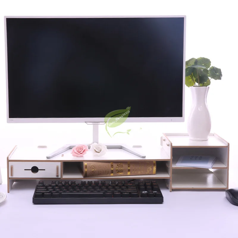 Home Furniture Modern Style Desktop Tv Cabinet Computer Monitor