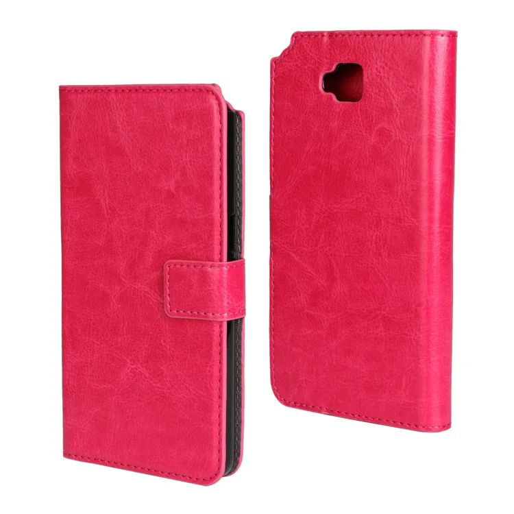 spesifikasi Dengan card slot pemegang Mewah retro pu Dompet Kulit Flip Penutup berdiri Kasus Untuk LG G Pro Lite D686 D685 Capa Para D684