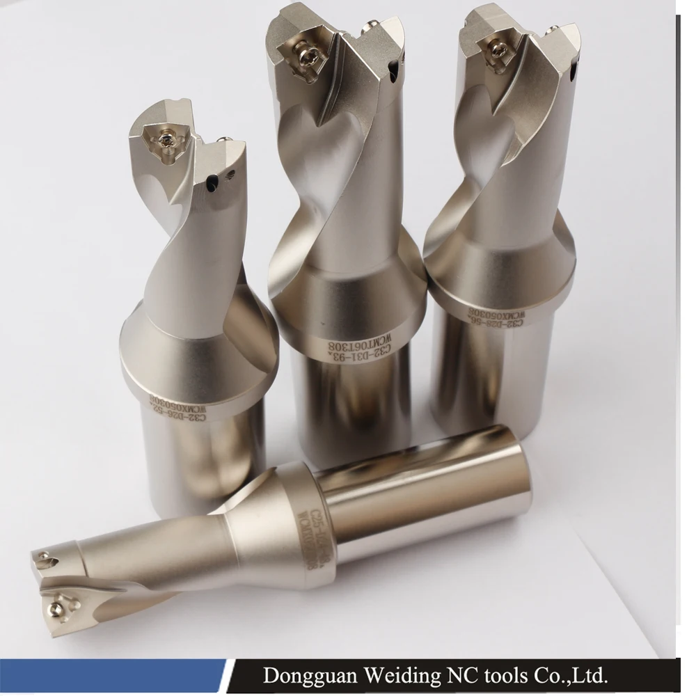 

JIK High precision CNC indexable U drill 2D WC/SP indexable insert drill, Drills for metal Diameter 46-57mm