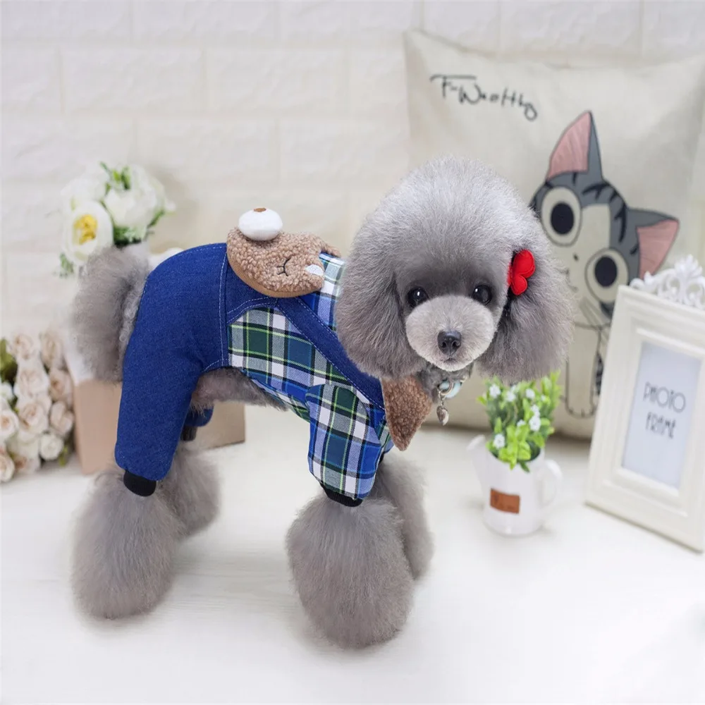 Y88_New_Coming_Winter_Pet_dog_4_legs_clothes_Sleeping_Bear_Style_Denim_pants_Coat_for_puppy_small_dog_S_XXL_size_Teddy_ (7)