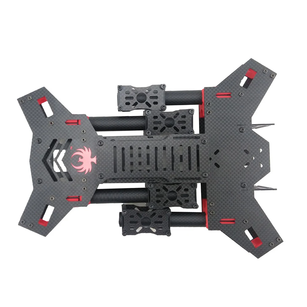 DIY FPV Дрон Квадрокоптер Alien самолет H4 450 мм/680 мм из чистого углеродного волокна