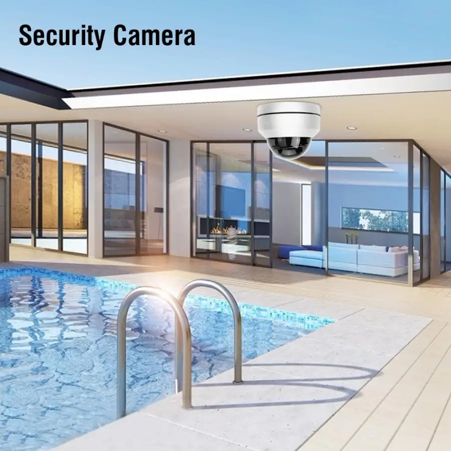 2MP 1080 P HD Smart купольные поворотные сетевые видеокамеры, Камера 4X зум IP66 Водонепроницаемый Security Monitor