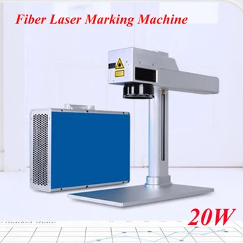 Stainless Steel/ Metal Laser Engraving Machine Portable Metal Fiber Laser Marking Machine 20W Radium Engraving Machine AS-20