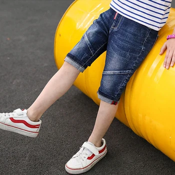 New Baby Summer Clothes for Kids Casual Little Boys Jeans Shorts Hot Toddler Cotton Denim Short Pants Novelty Outdoor Trousers 1