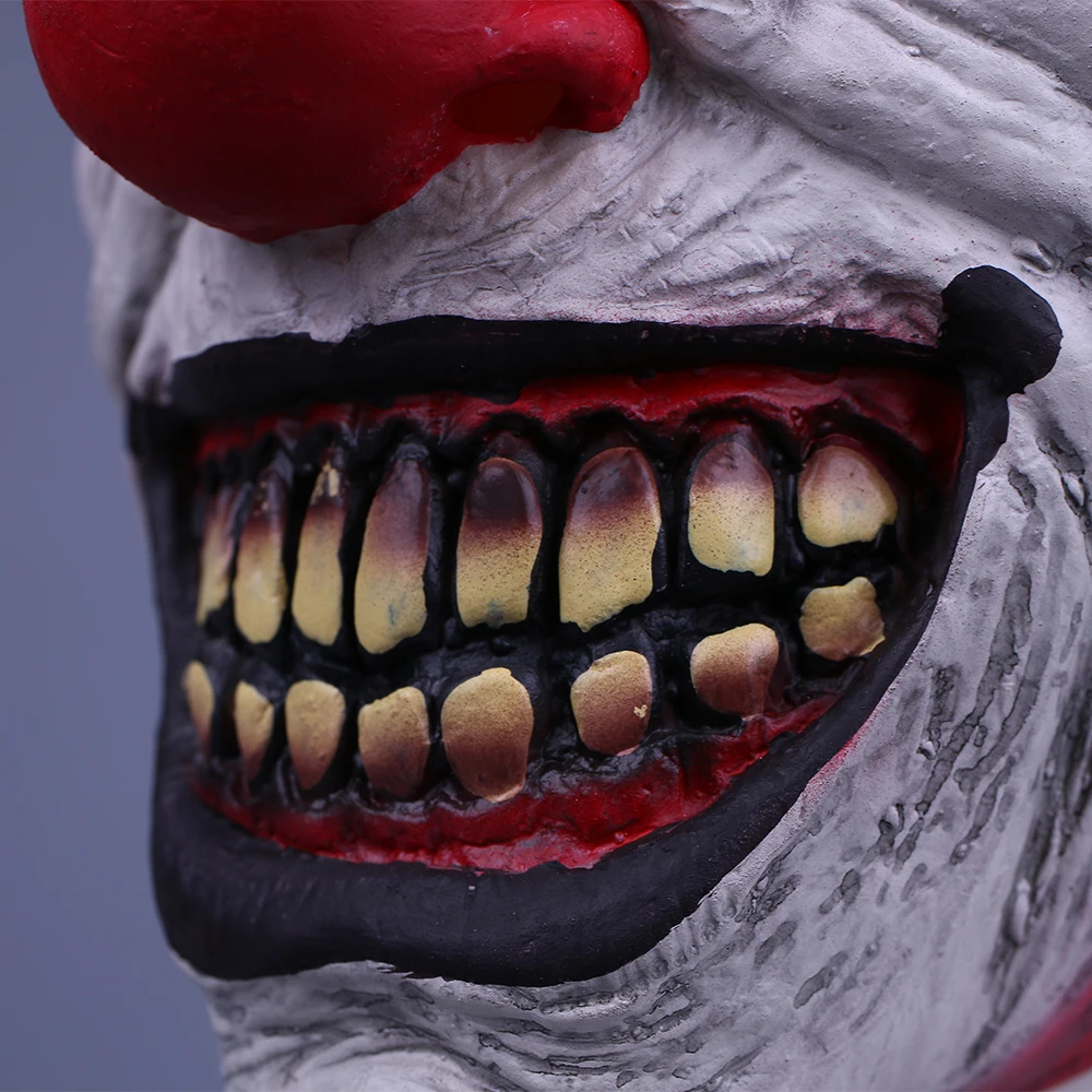 Jingle Jangle The Clown Horror Latex Halloween Scary Head Mask Adult Full Face Mask Cosplay Party Prop (12)