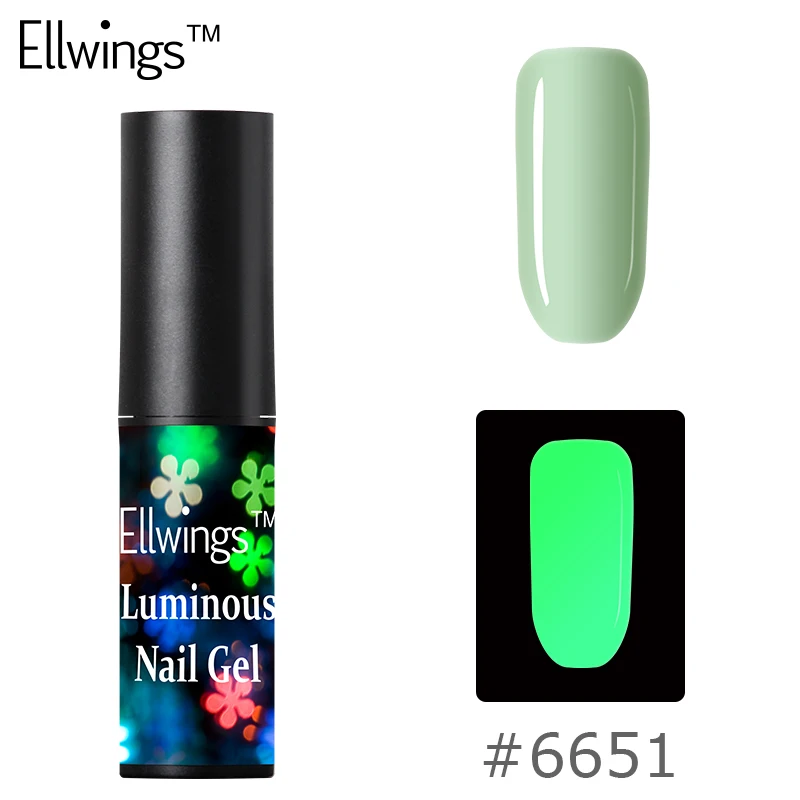 6 мл Модный лак для ногтей нетоксичный стойкий светящийся гель лак для ногтей для женщин Маникюр Декоративный Лак для ногтей инструмент - Цвет: 01