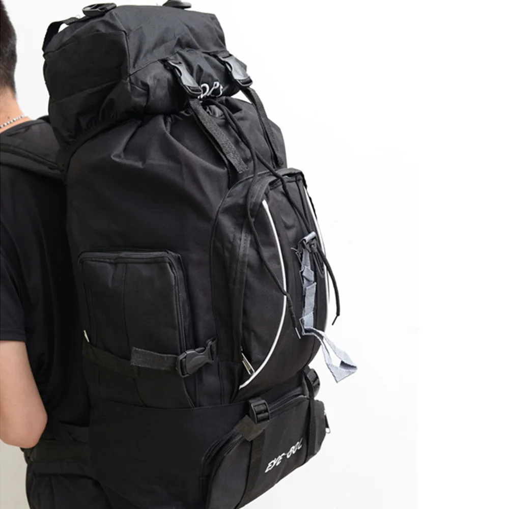 

60L Waterproof Climbing Hiking Backpack Bag Camping Mountaineering Backpack Sport Outdoor Bike Bag Woman Man Travel Portable