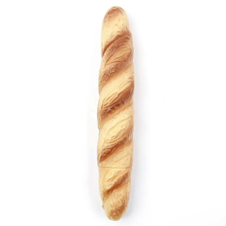 1 шт. забавная Шариковая ручка для пиццы и хлеба, креативный имитационный хлеб, канцелярские принадлежности, школьные принадлежности для школьников, подарок для детей - Цвет: Long Bread