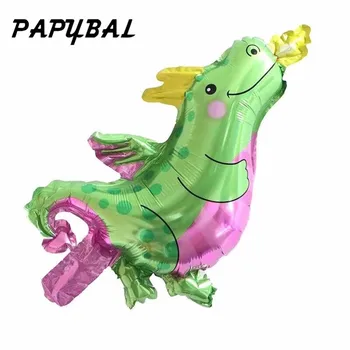 

50pcs Mini Dinosaur Foil Balloon Cartoon Animals Helium Balloons Children's Toys Kids Birthday Party Decoration Air Balloons