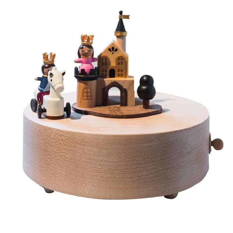 Muzik Kutusu Spieluhr Carrusel Imagine Dragon механизм Madera Wood caja музыкальная карусель Boite Musique Musica