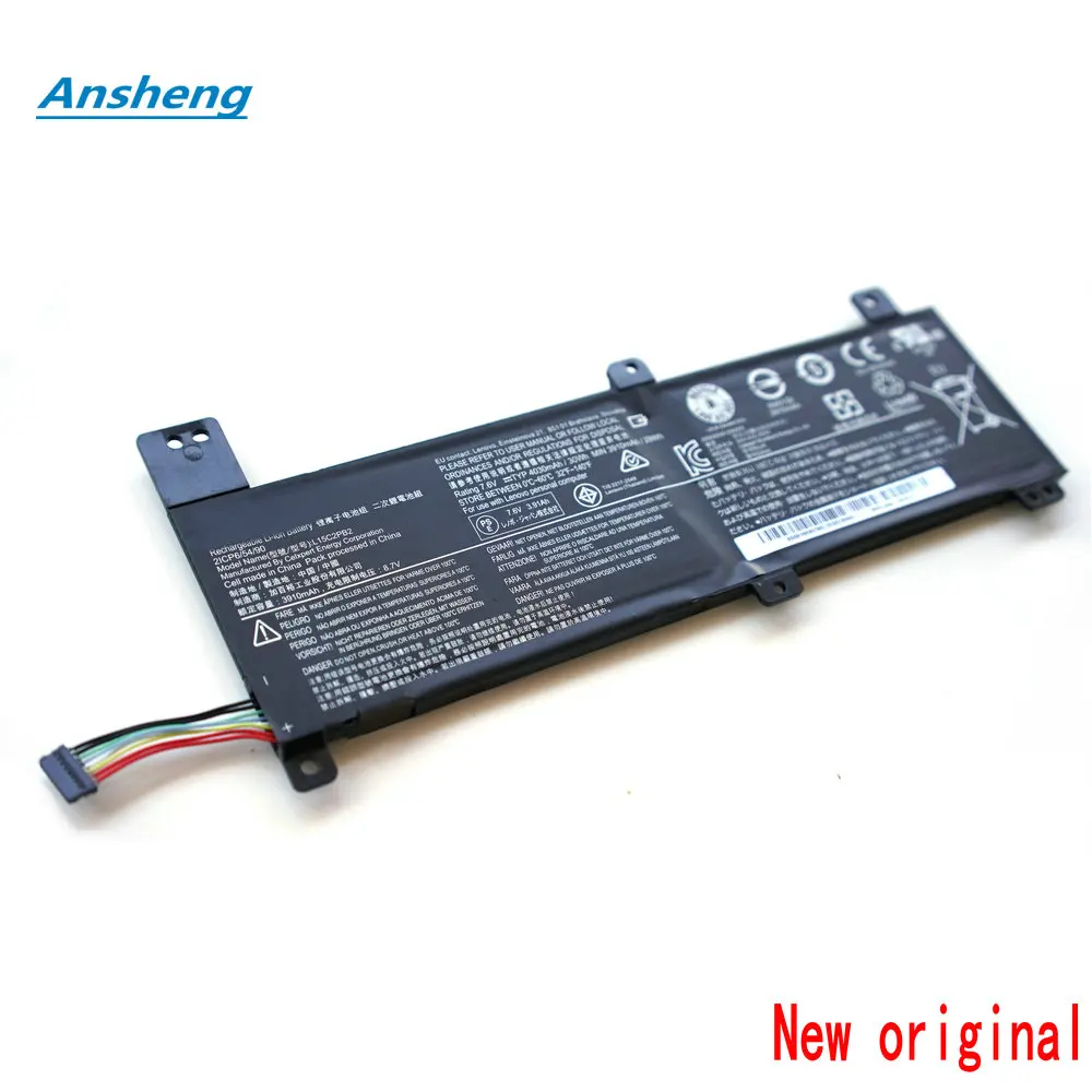 

Новый оригинальный аккумулятор 3816mAh L15M2PB2 7,6 V 30Wh для Lenovo Xiaoxin 310-14ISK/IKB L15C2PB4 L15L2PB2