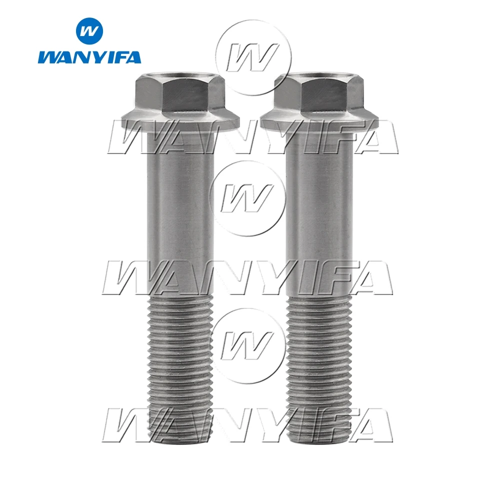 

Wanyifa Titanium Ti M12x55mm Fit For DUCATI 748 916 998 996 Hub Pinch Bolt Hollow Screws 2pcs/lot